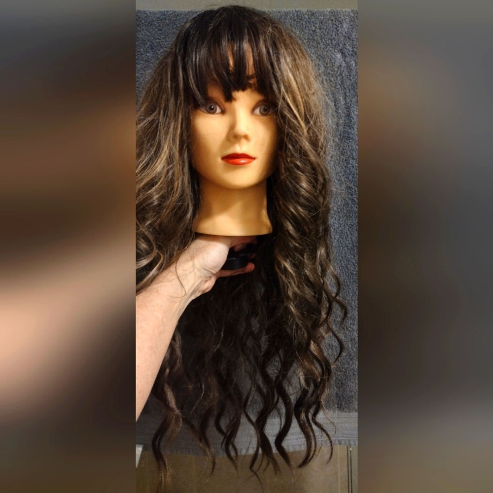 New, long Wig. 28 inches.